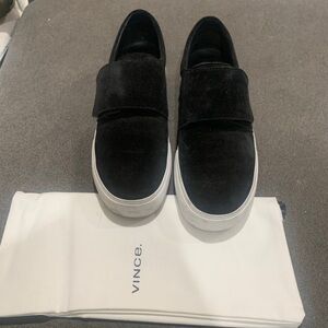 Vince Monochrome Sneakers with Dust Bag